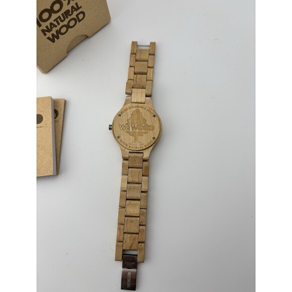 WeWOOD Metis Beige WE021 Wood Women, Men\'s unisex Watch